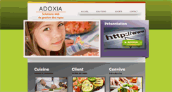 Desktop Screenshot of adoxia.com