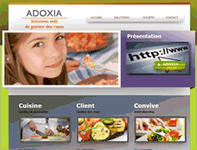 Tablet Screenshot of adoxia.com